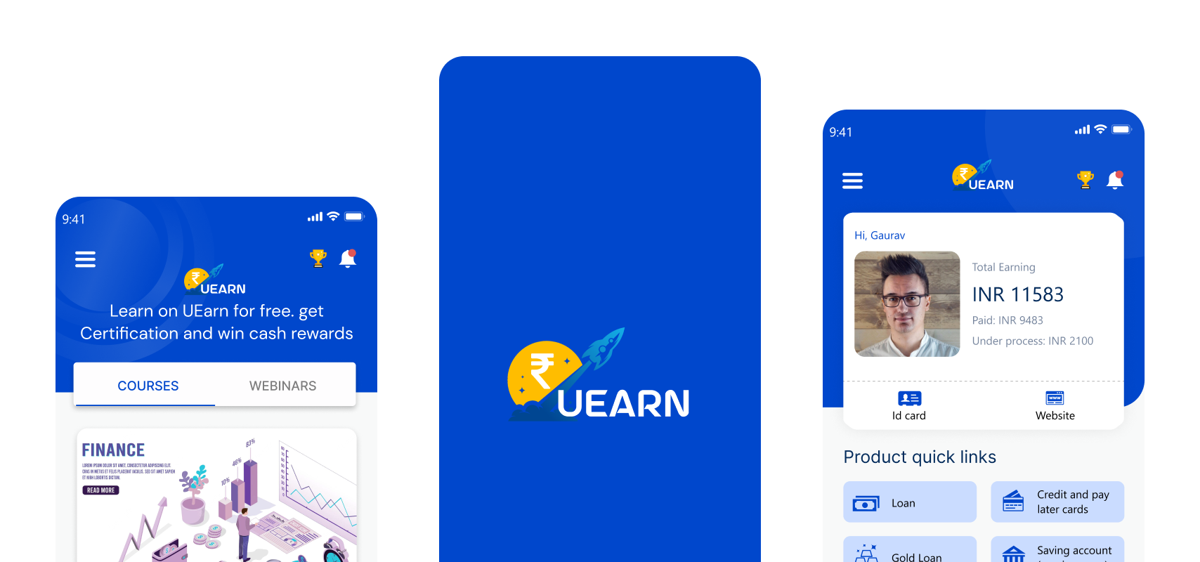 Uearn app